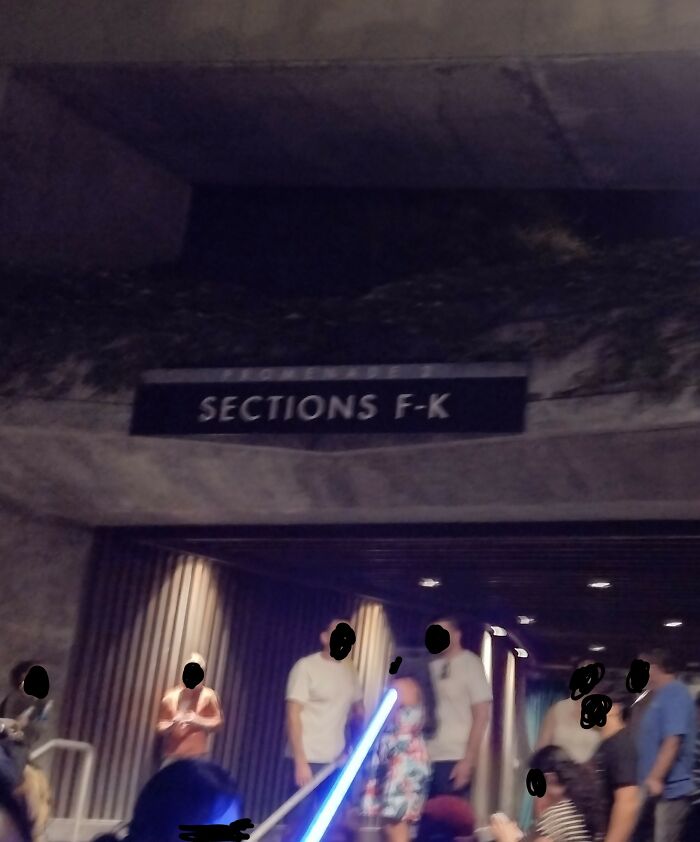 Visited The Hollywood Bowl Recently And Saw This (Use Your Imagination)