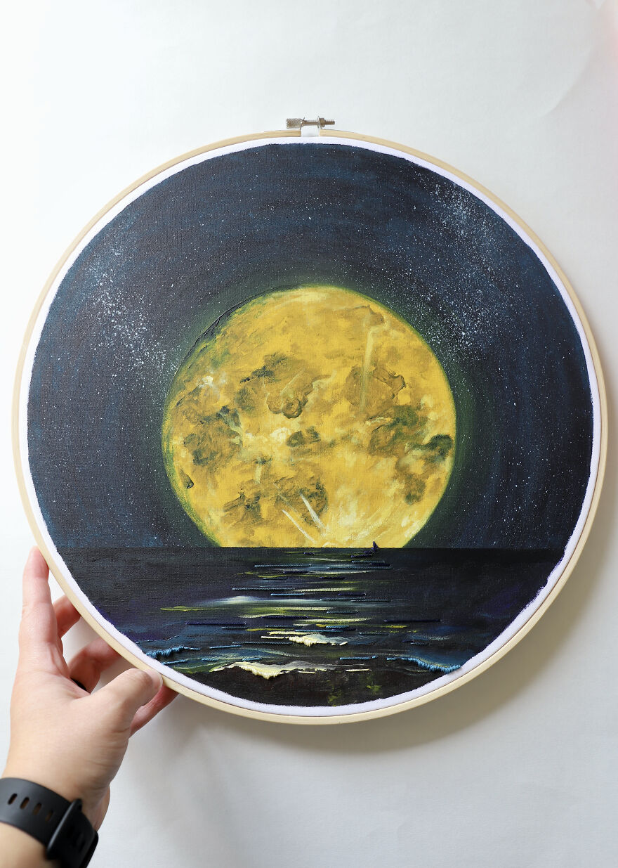Sailing In The Moonlight (14in.)