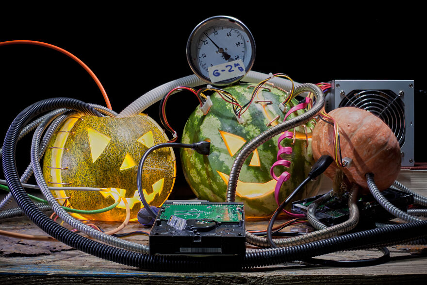 Cyberpunk With Vegetables Cyberpunk With Vegetables