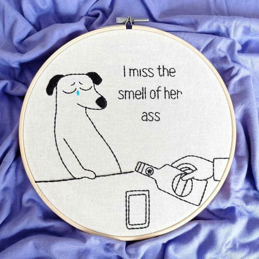 Here Are The 14 Naughtiest Embroideries we've Ever Made