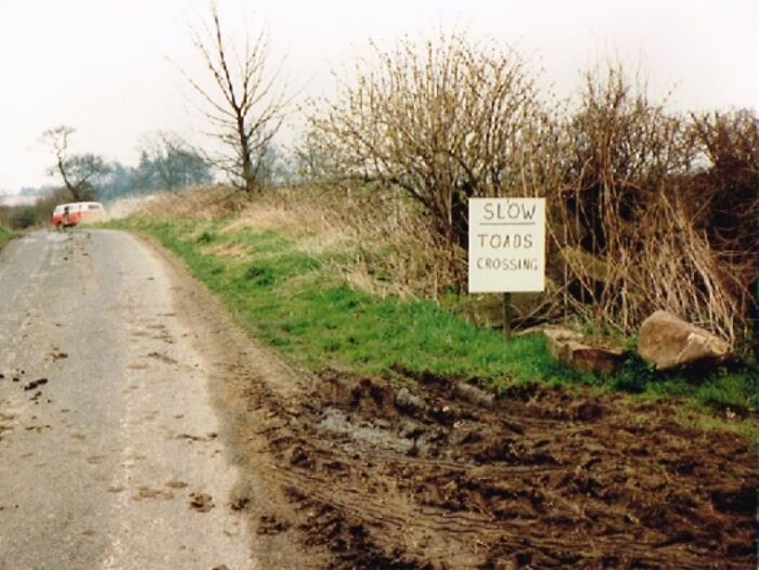 Found This Road Sign In Ireland Back In The 80s. Had To Ask My Friend To Stop So I Could Take A Photo