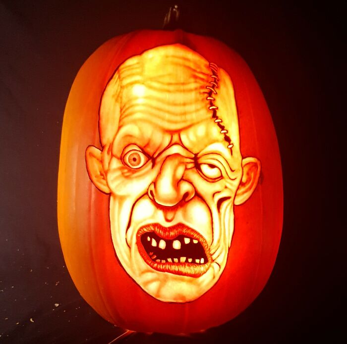 Face Pumpkin Carving