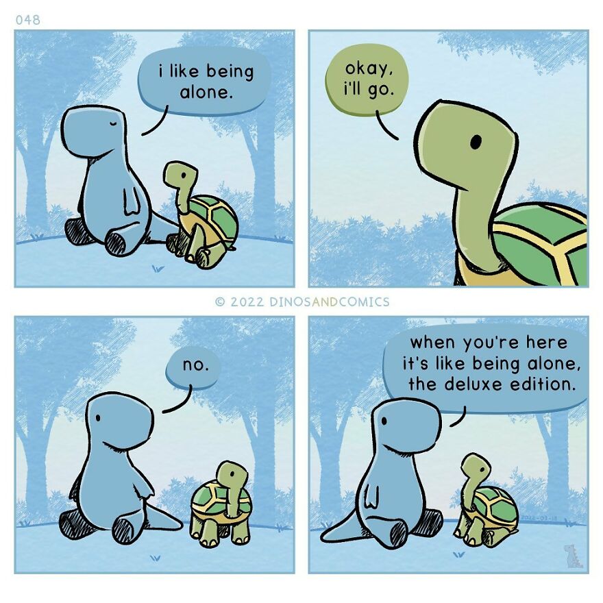 New Hilarious Dinosaur Comics About Mental Health