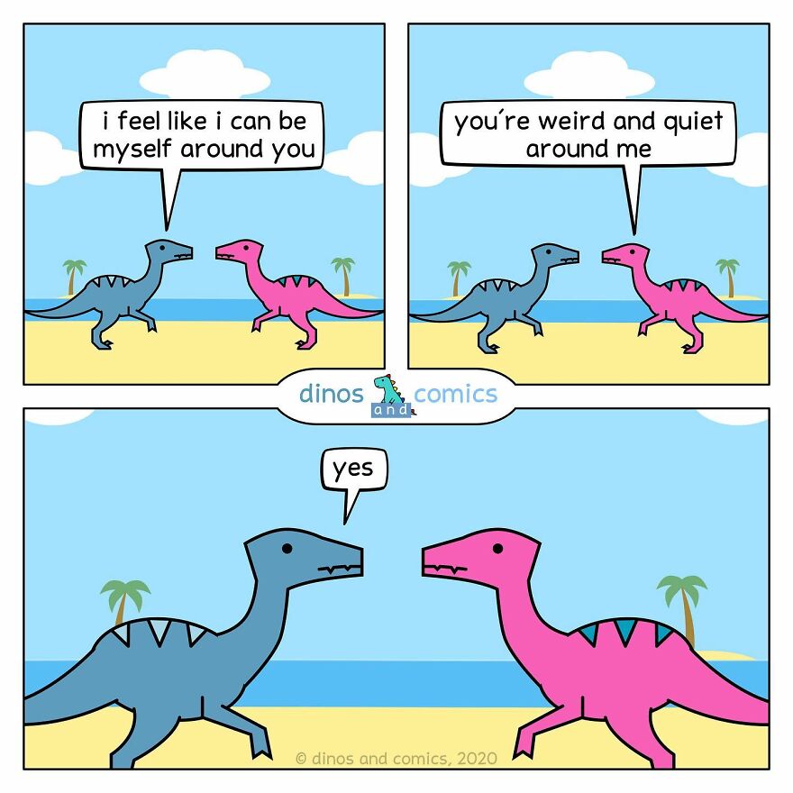 New Hilarious Dinosaur Comics About Mental Health