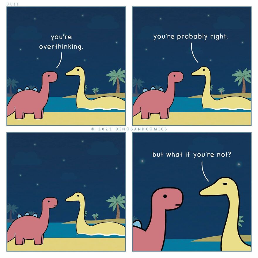 New Hilarious Dinosaur Comics About Mental Health