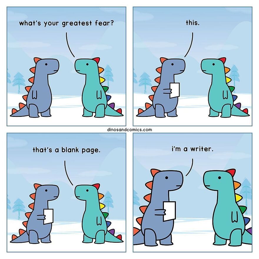 New Hilarious Dinosaur Comics About Mental Health