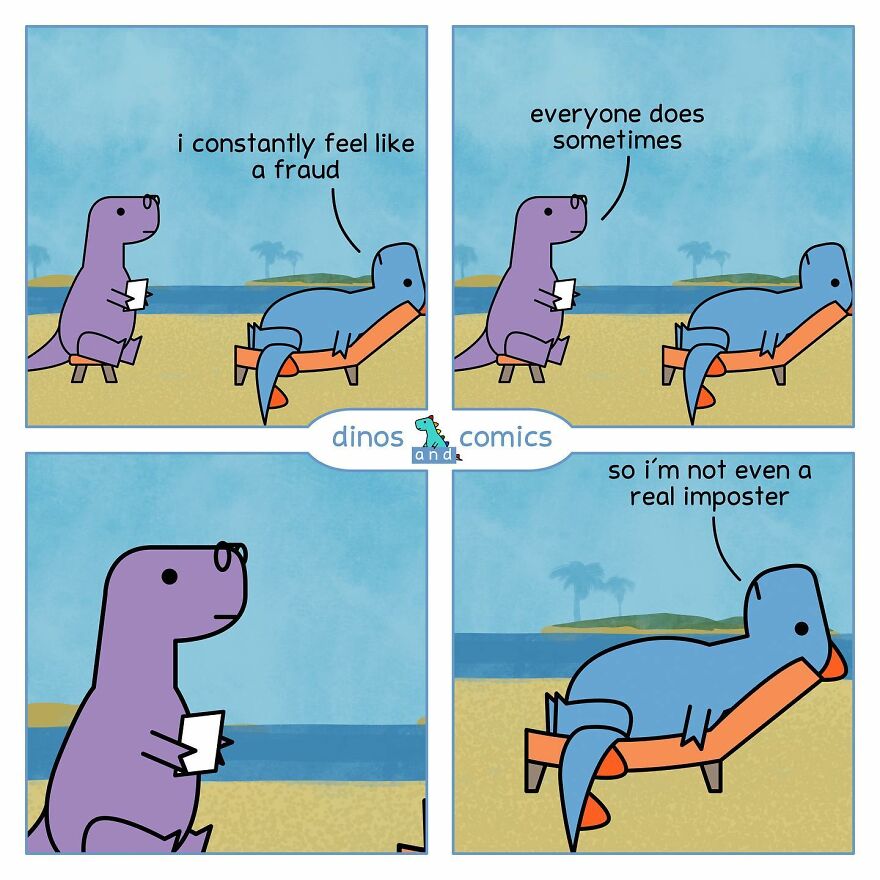 New Hilarious Dinosaur Comics About Mental Health