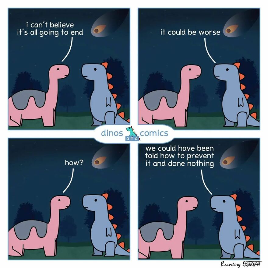 New Hilarious Dinosaur Comics About Mental Health
