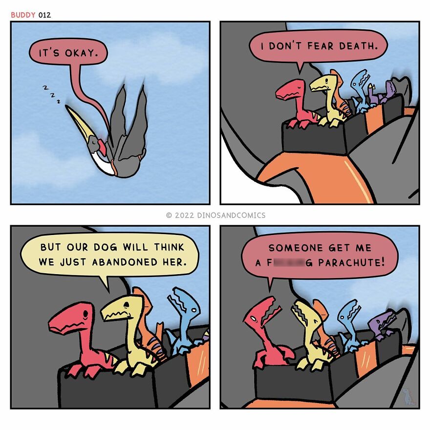 New Hilarious Dinosaur Comics About Mental Health