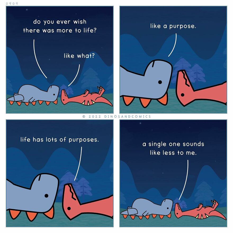 New Hilarious Dinosaur Comics About Mental Health