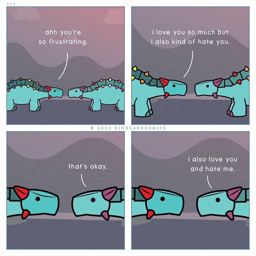 New Hilarious Dinosaur Comics About Mental Health