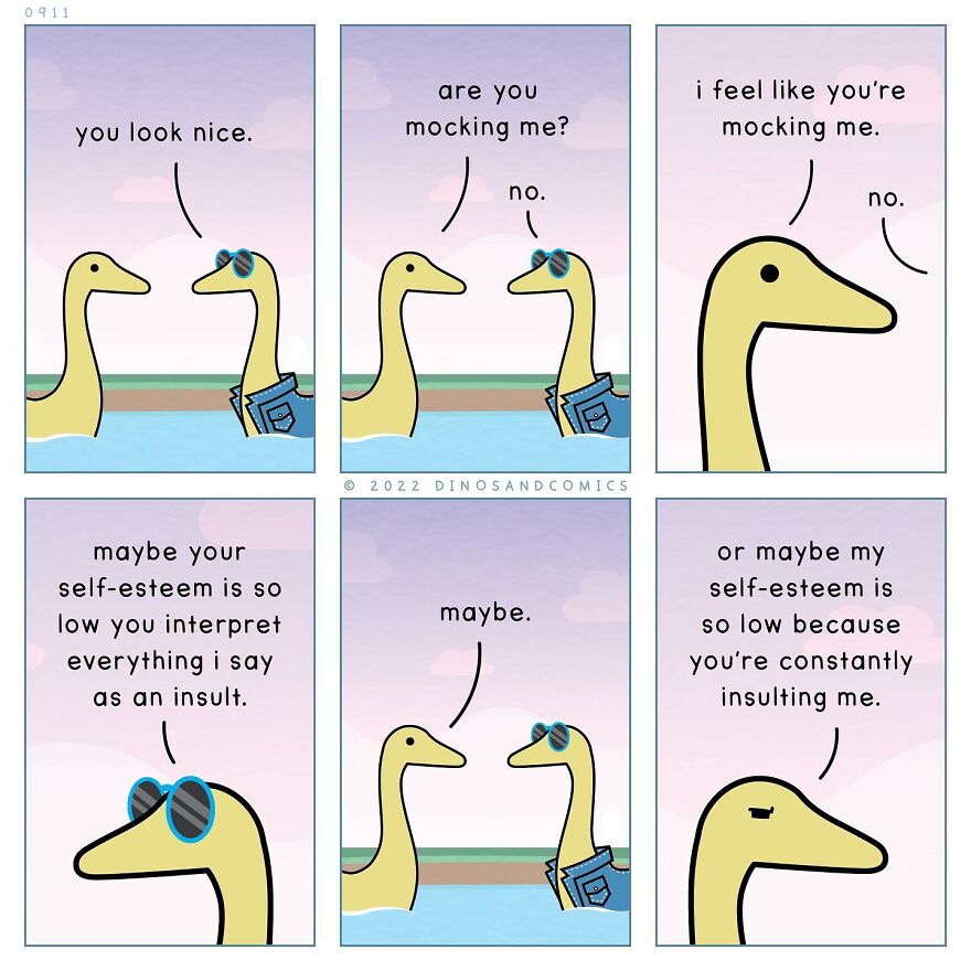 New Hilarious Dinosaur Comics About Mental Health