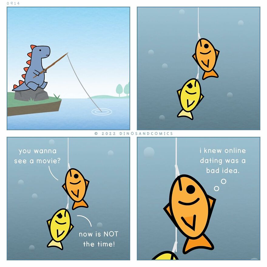 New Hilarious Dinosaur Comics About Mental Health