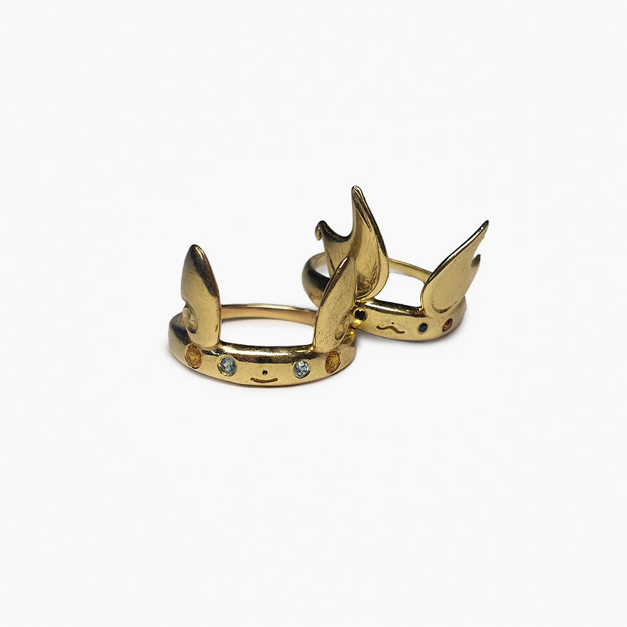 I Make Pokemon Inspired Rings For Couples (9 Pics)