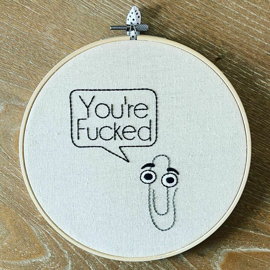 Here Are The 14 Naughtiest Embroideries we've Ever Made