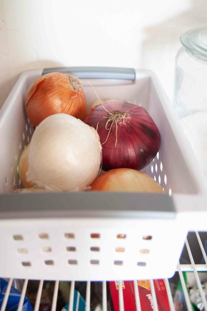 Store Your Onions In The Fridge To Prevent Crying