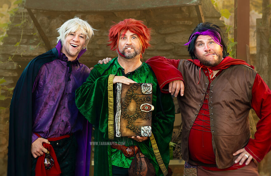 I Had A Photoshoot To Show What It Would Look Like If The Hocus Pocus Witches Were Men, Behold: "Brocus Pocus!" (16 Pics)