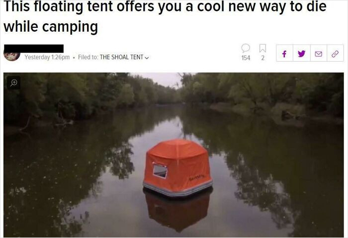 Water Tent