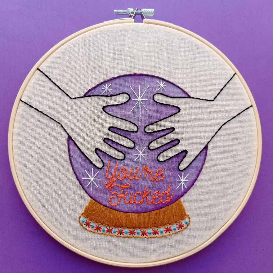 Here Are The 14 Naughtiest Embroideries we've Ever Made