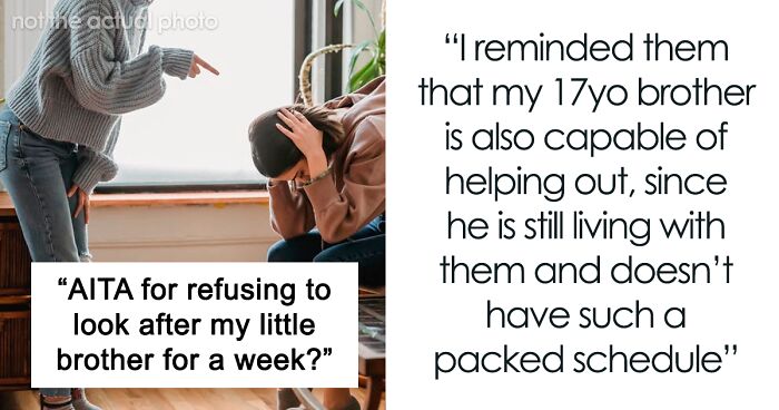 Woman Has Packed Uni Schedule But Her Parents Still Expect Her To Take Care Of Her Little Brother, Drama Ensues When She Refuses