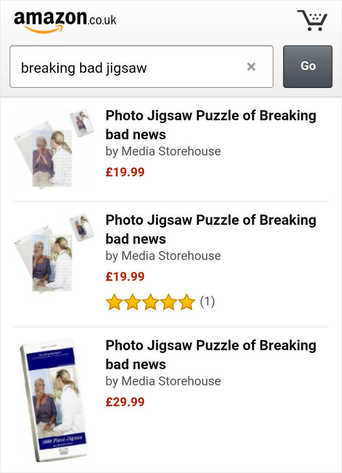 I Wanted A Breaking Bad Jigsaw