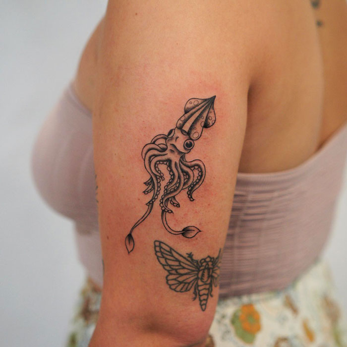 Squid Tattoo