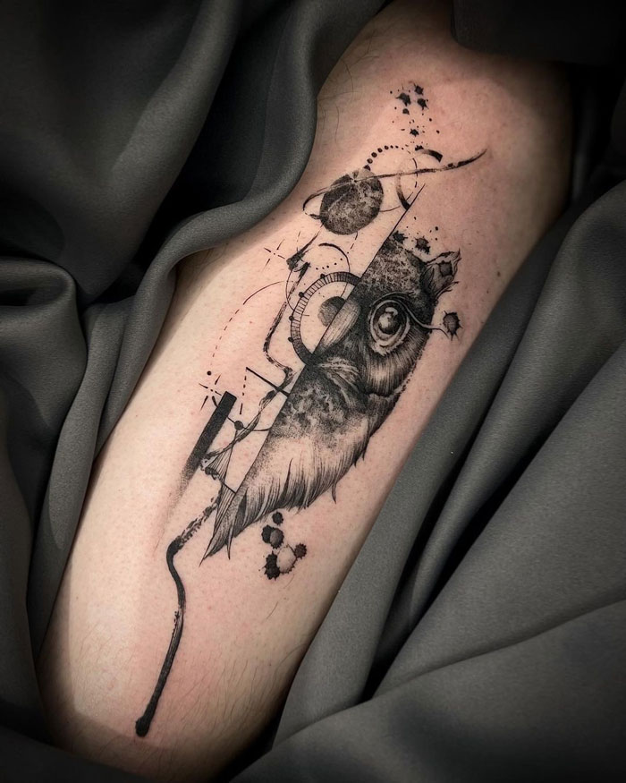 85 Animal Tattoo Ideas That Embrace Simplicity And Realism Bored Panda