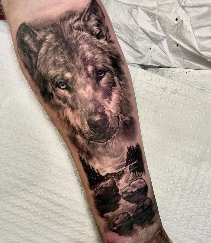 Wolf Cover Up