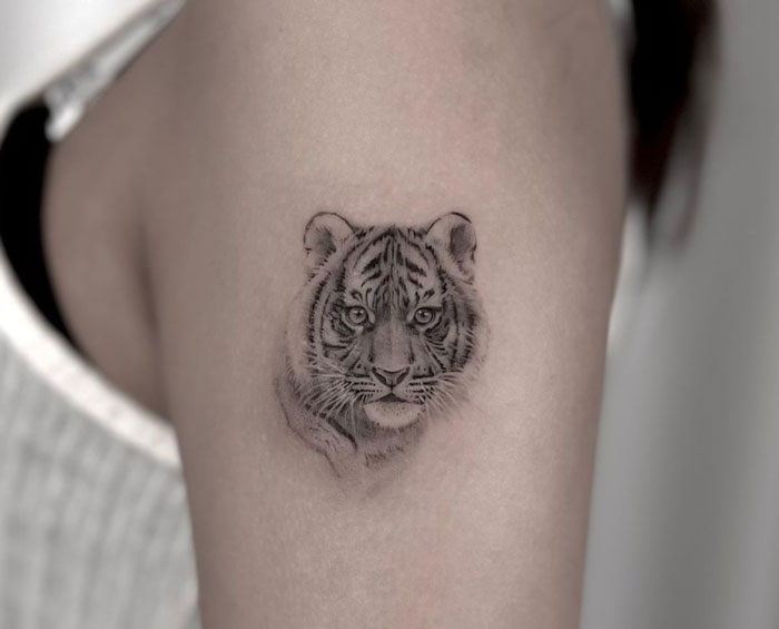 First Tiger Tattoo