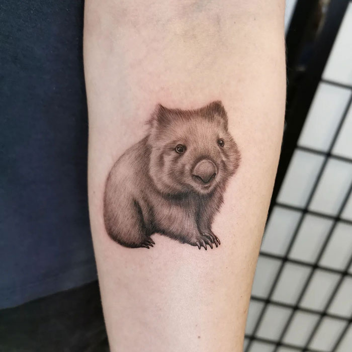 A Very Special Wombat For A Very Special Friend. Thank You Lisa