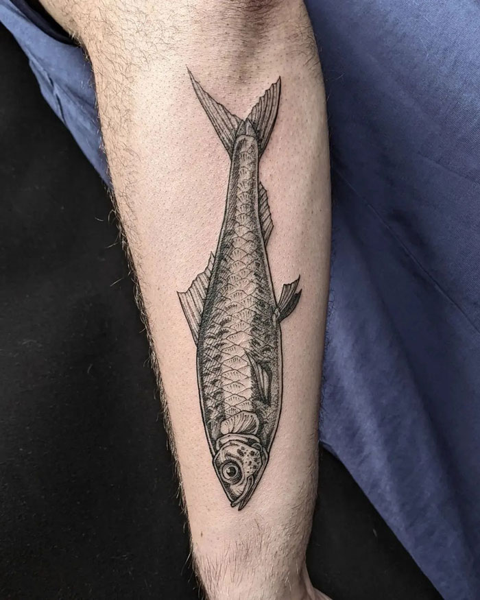 Fish Forearm Tattoo