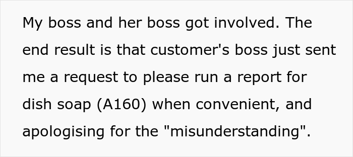 Rude customer tells helpful employee to just do what the work order says, immediately regrets it.