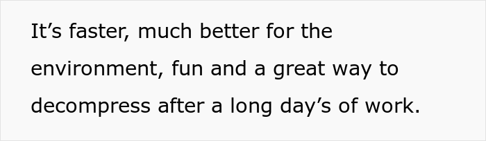 Employee Doesn’t Get Back Their £100 Of Travel Expenses Because They Used An E-Bike Instead Of An Uber, So They Maliciously Comply Employee Doesn’t Get Back Their £100 Of Travel Expenses Because They Used An E-Bike Instead Of An Uber, So They Maliciously Comply