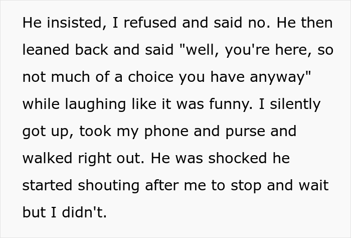 Woman Slammed For Walking Out On Boyfriend And His Parents After She Refused To Finance Their Restaurant Meals Woman Slammed For Walking Out On Boyfriend And His Parents After She Refused To Finance Their Restaurant Meals