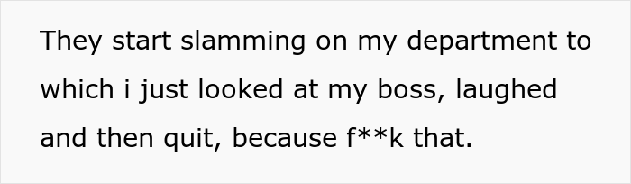 "'You Can't Work Overtime Even Though We're 3000 Behind.' OK, I Won't, Then" "'You Can't Work Overtime Even Though We're 3000 Behind.' OK, I Won't, Then"