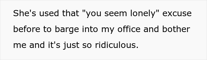 Employee Has Had Enough After Annoying HR Lady Kept Pestering Her About Silly Things And Touching Her Employee Has Had Enough After Annoying HR Lady Kept Pestering Her About Silly Things And Touching Her
