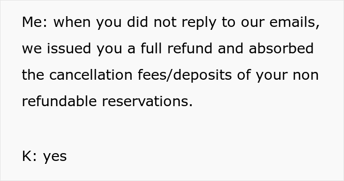 Karen Keeps Demanding Free Things From This Travel Agency Even Though She Already Got A Refund, Gets Embarrassed In Front Of Members Of Her Church Karen Keeps Demanding Free Things From This Travel Agency Even Though She Already Got A Refund, Gets Embarrassed In Front Of Members Of Her Church