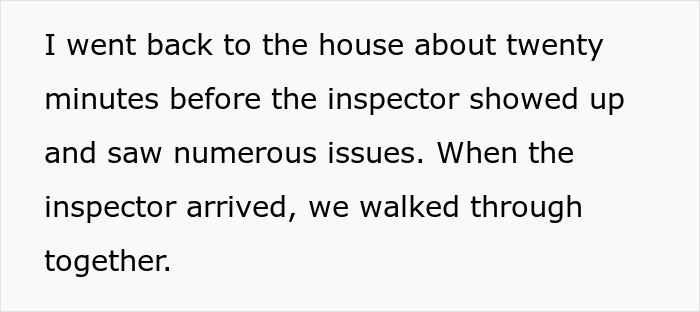 Electrician Is Hired To Guide An Inspector Through A House Avoiding Problematic Places, Does The Complete Opposite