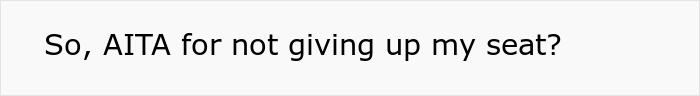Woman Causes A Scene On A Plane After A Man Who Paid Extra Just To Be There Refused To Switch Seats With Her Woman Causes A Scene On A Plane After A Man Who Paid Extra Just To Be There Refused To Switch Seats With Her