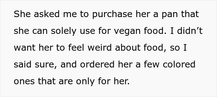 Vegan Teen Expects Everyone To Accommodate Her New Diet And Stop Eating Meat At Home, Dad Disagrees Vegan Teen Expects Everyone To Accommodate Her New Diet And Stop Eating Meat At Home, Dad Disagrees