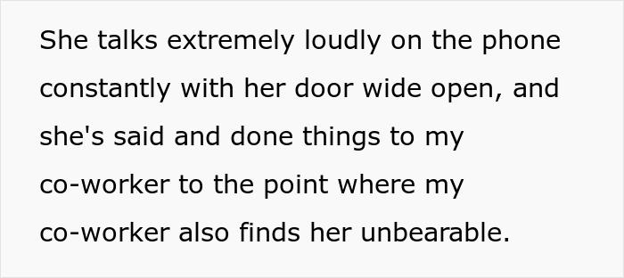 Employee Has Had Enough After Annoying HR Lady Kept Pestering Her About Silly Things And Touching Her Employee Has Had Enough After Annoying HR Lady Kept Pestering Her About Silly Things And Touching Her