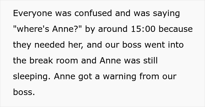 Woman Gets Blasted For Not Waking Up A Pregnant Colleague From Her Nap At The End Of Their Lunch Break Woman Gets Blasted For Not Waking Up A Pregnant Colleague From Her Nap At The End Of Their Lunch Break