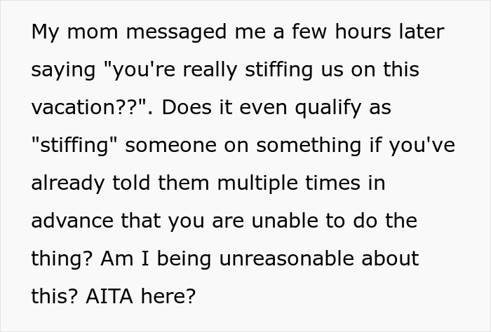 Woman Refuses To Let Down A Client Who Booked A Year In Advance Just So Parents Can Go On A Dog-Free Trip, Gets Called A Jerk Woman Refuses To Let Down A Client Who Booked A Year In Advance Just So Parents Can Go On A Dog-Free Trip, Gets Called A Jerk