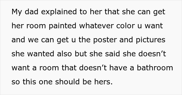 “AITA For Telling My Stepmom That I Won’t Give Up My Room So Her Daughter Can Have It?” “AITA For Telling My Stepmom That I Won’t Give Up My Room So Her Daughter Can Have It?”