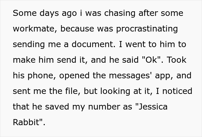 Woman Applauded For Standing Her Ground After Learning Her Boss Calls Her “Jessica Rabbit”