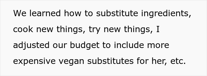 Vegan Teen Expects Everyone To Accommodate Her New Diet And Stop Eating Meat At Home, Dad Disagrees Vegan Teen Expects Everyone To Accommodate Her New Diet And Stop Eating Meat At Home, Dad Disagrees