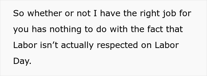 Person Asks The Internet "Can Someone Tell Me Why I’m Working On Labor Day?" And People Chime In Person Asks The Internet "Can Someone Tell Me Why I’m Working On Labor Day?" And People Chime In