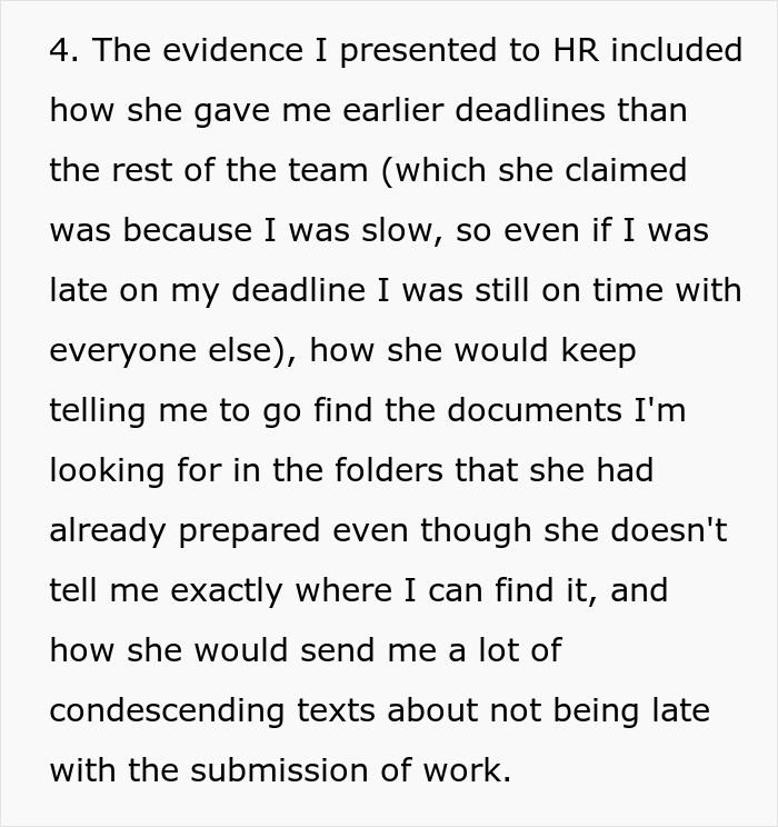 26 Y.O. Woman Reports Her Coworker To HR For Creating "An Overly Hostile Work Environment," Folks Online Call Her The Jerk 26 Y.O. Woman Reports Her Coworker To HR For Creating "An Overly Hostile Work Environment," Folks Online Call Her The Jerk