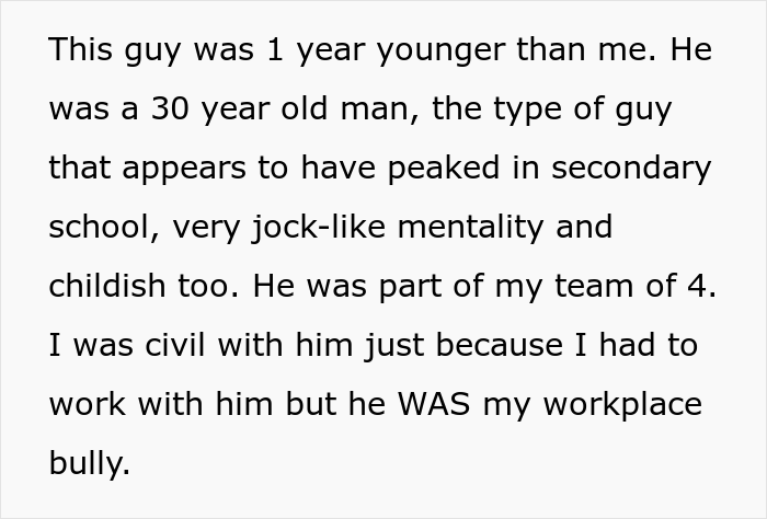 “He Was Gobsmacked”: The Internet Is Applauding This Man For Confronting His Workplace Bully In A Sweet Act Of Petty Revenge “He Was Gobsmacked”: The Internet Is Applauding This Man For Confronting His Workplace Bully In A Sweet Act Of Petty Revenge