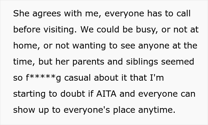"That Was It": Man Has Had Enough Of In-Laws Visiting Without Notice "That Was It": Man Has Had Enough Of In-Laws Visiting Without Notice